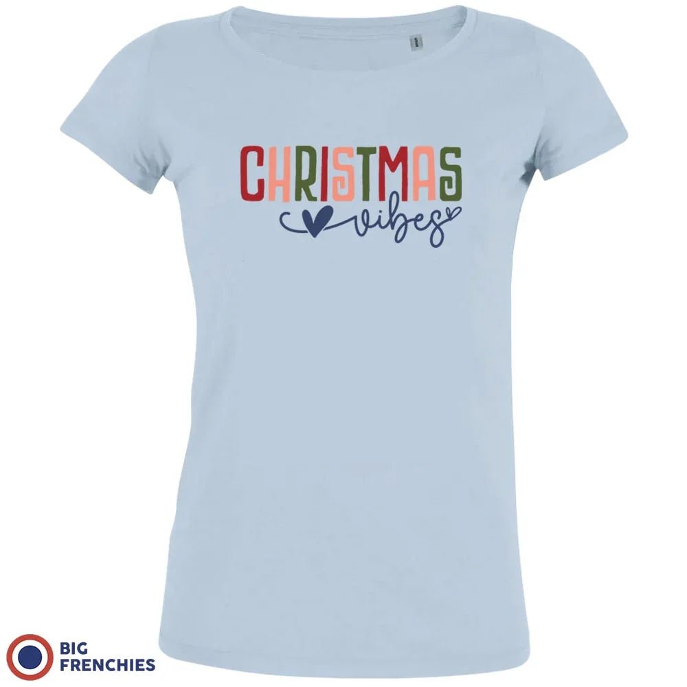 Christmas Vibes Women's Organic Tee - Create Marketplace