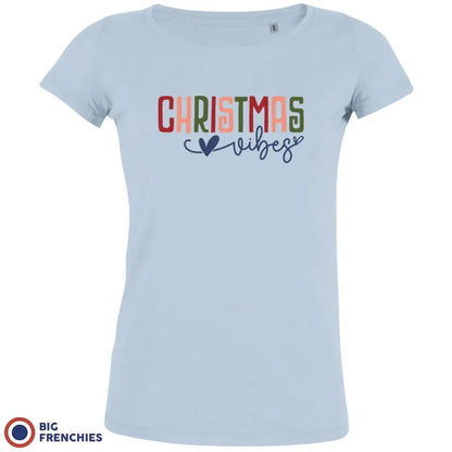 Christmas Vibes Women's Organic Tee - Create Marketplace