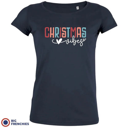 Christmas Vibes Women's Organic Tee - Create Marketplace