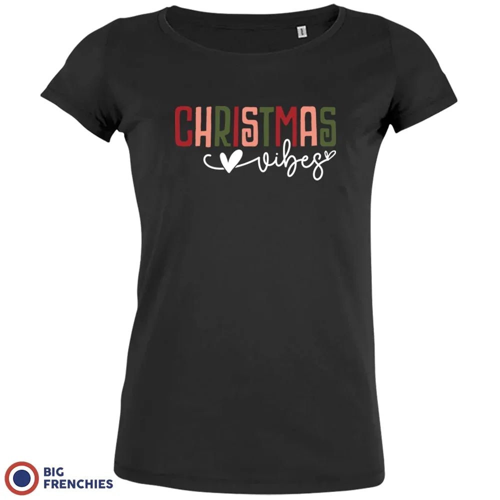 Christmas Vibes Women's Organic Tee - Create Marketplace