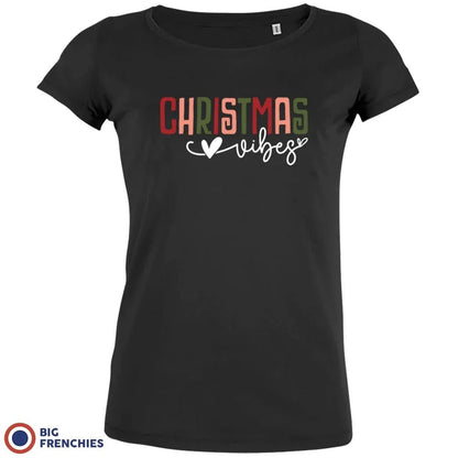 Christmas Vibes Women's Organic Tee - Create Marketplace