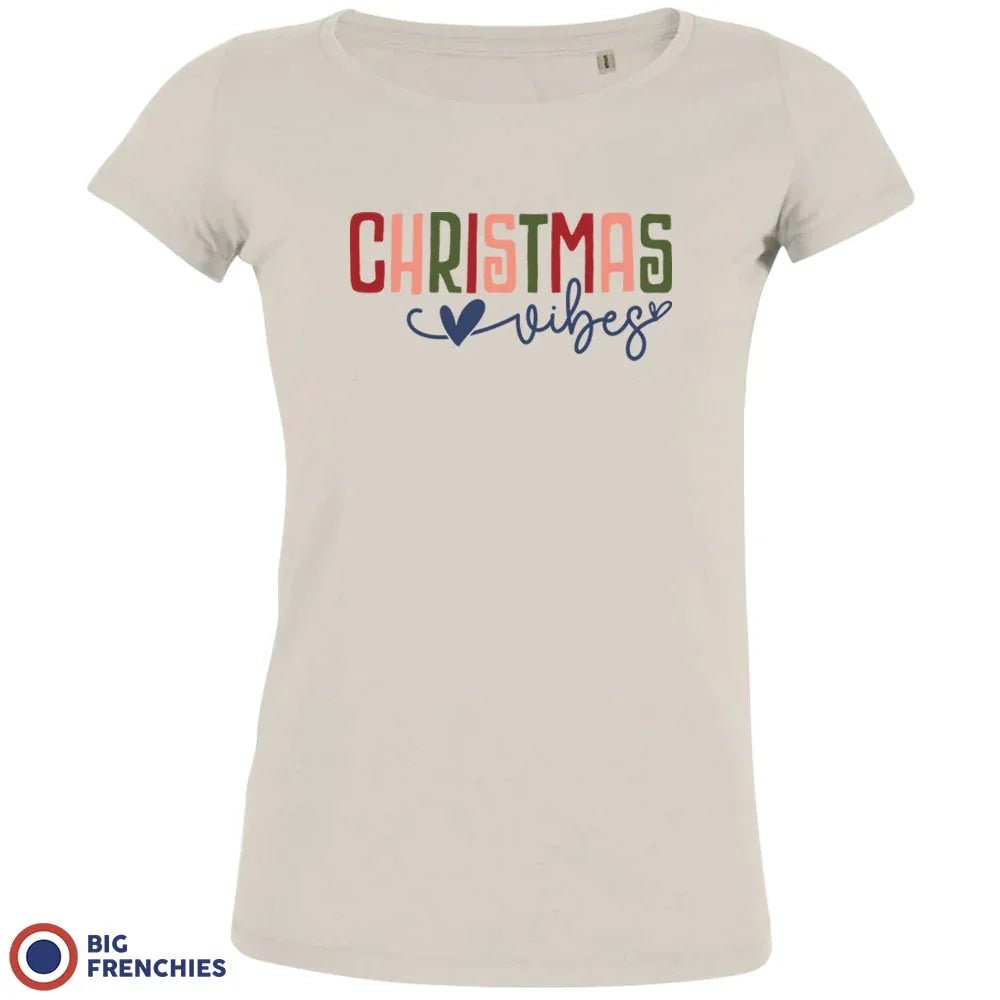 Christmas Vibes Women's Organic Tee - Create Marketplace