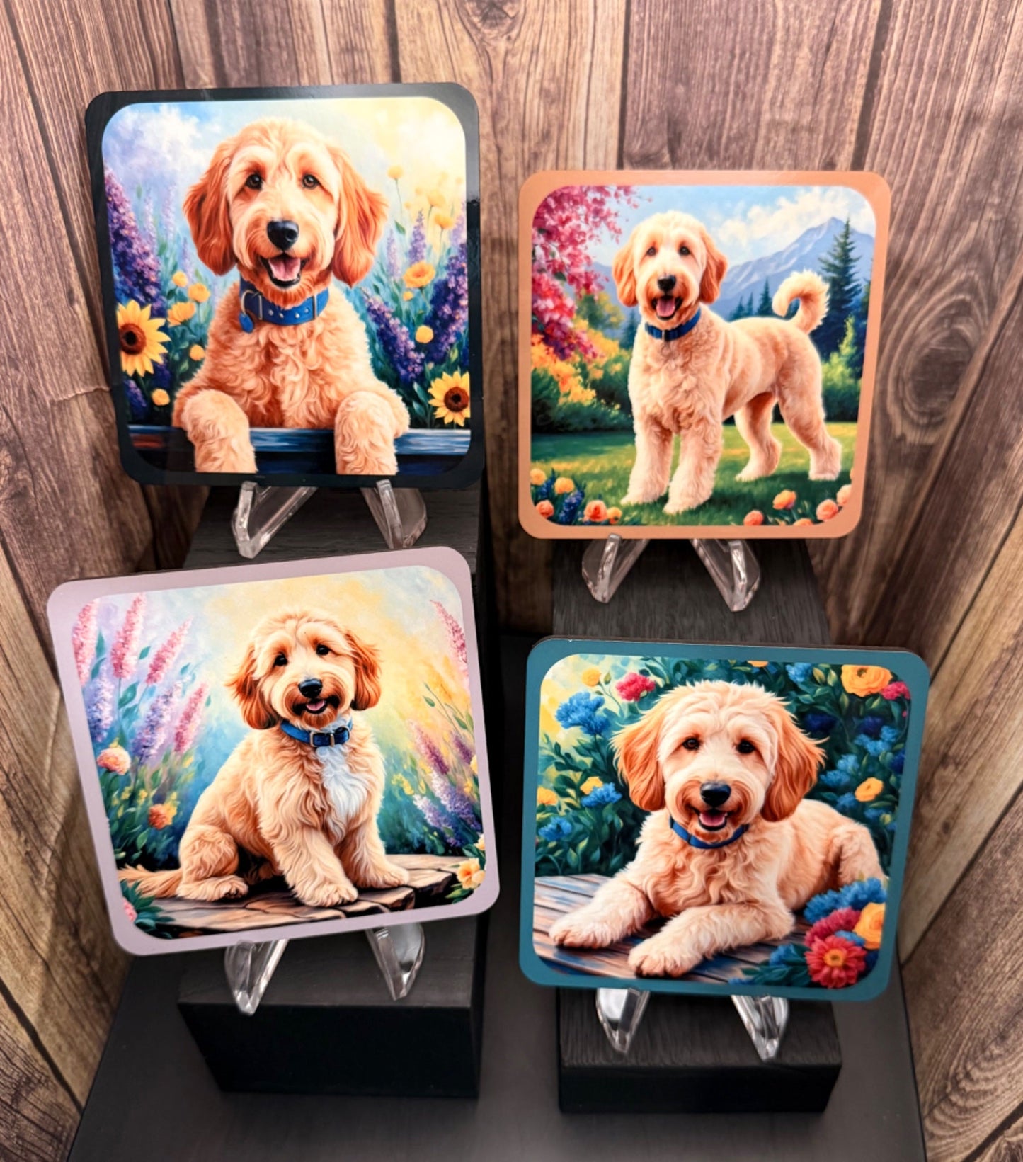 Coaster (MDF) - Goldendoodle - Create Marketplace