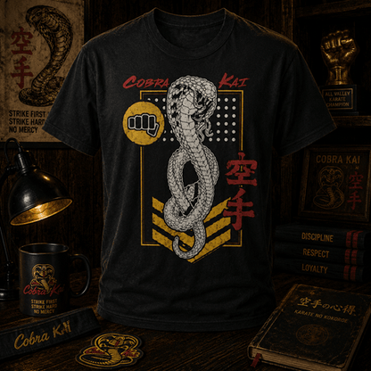 COBRA KAI PATCH PREMIUM T-SHIRT - Create Marketplace