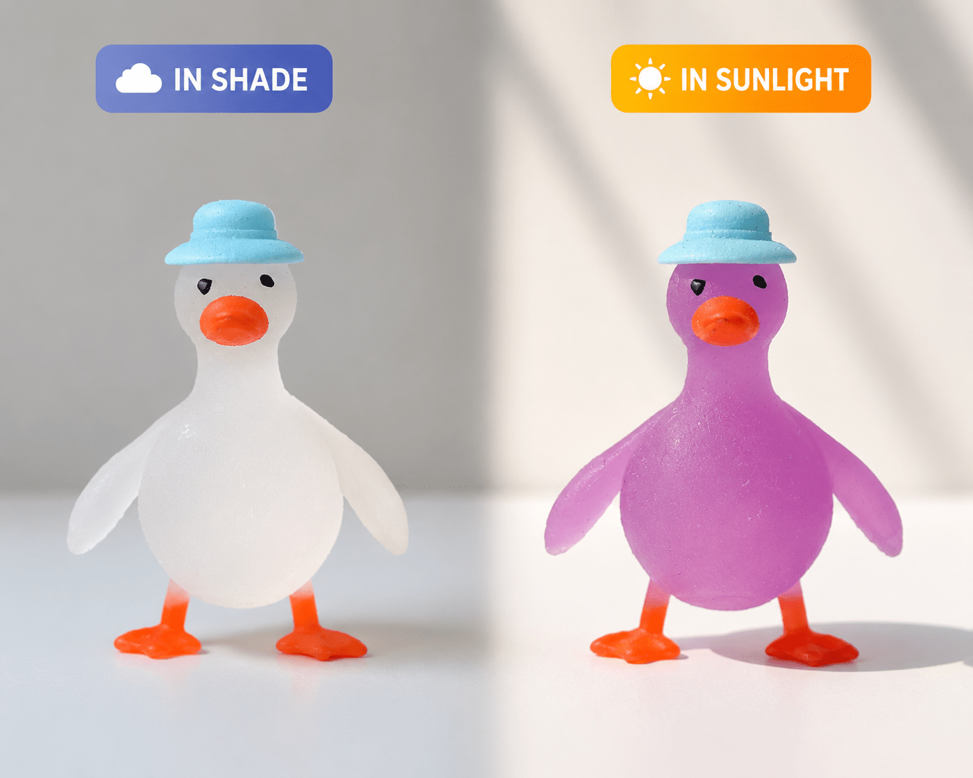 Color Changing Duck Squishy Toy – 3” (ND15) - Create Marketplace