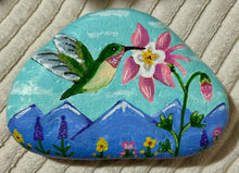 Colorado Wildflower with Large Hummingbird, Stand, and Dried Flowers - Create Marketplace
