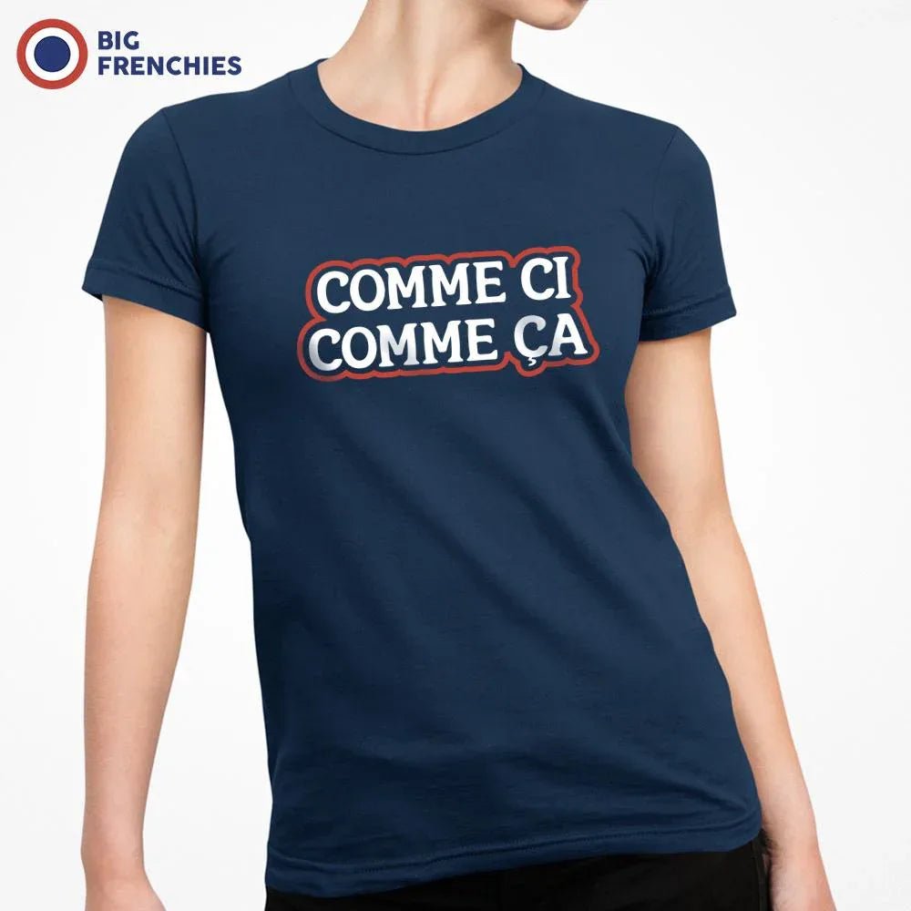 Comme Ci, Comme Ça Women's Organic Cotton Tee - Create Marketplace