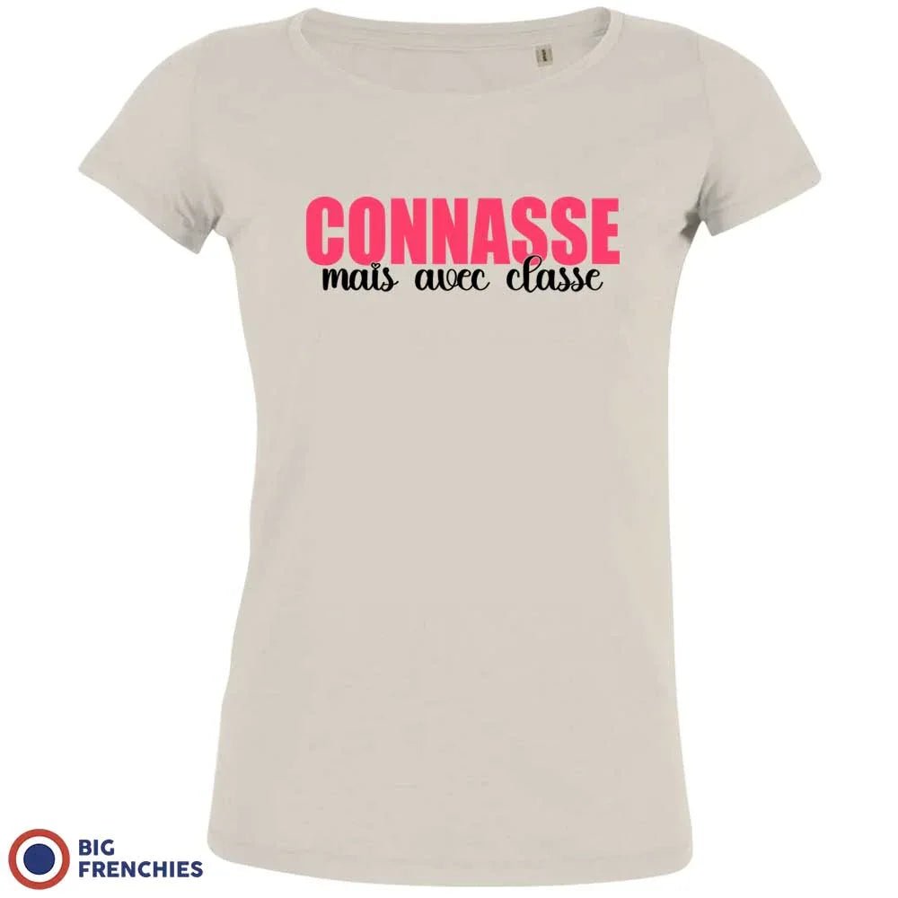 Connasse Mais Avec Classe Women's Organic Cotton Tee - Create Marketplace