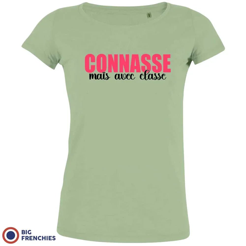Connasse Mais Avec Classe Women's Organic Cotton Tee - Create Marketplace