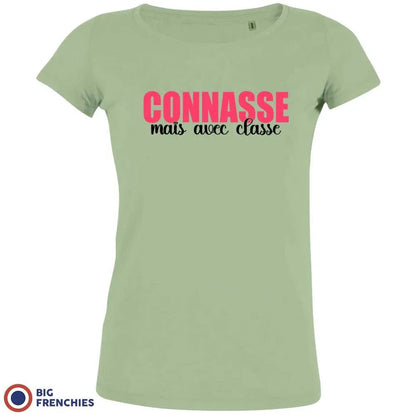 Connasse Mais Avec Classe Women's Organic Cotton Tee - Create Marketplace