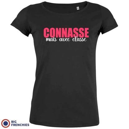 Connasse Mais Avec Classe Women's Organic Cotton Tee - Create Marketplace