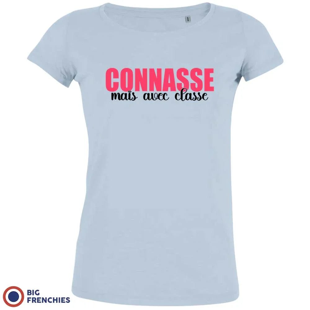 Connasse Mais Avec Classe Women's Organic Cotton Tee - Create Marketplace