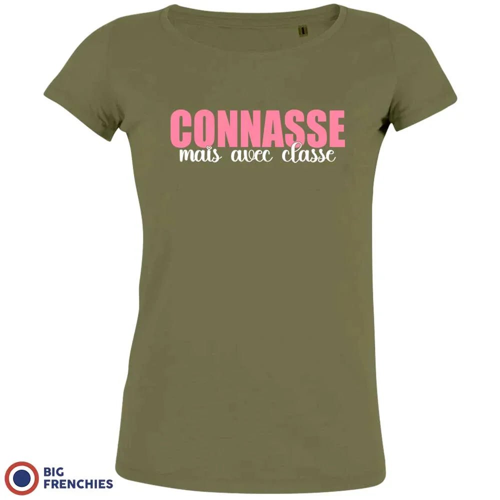 Connasse Mais Avec Classe Women's Organic Cotton Tee - Create Marketplace