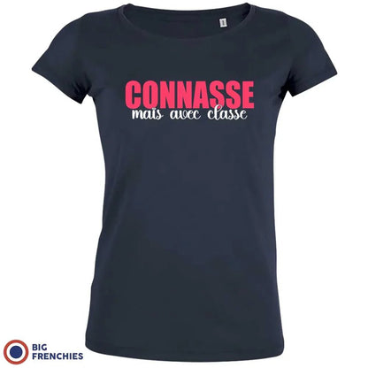 Connasse Mais Avec Classe Women's Organic Cotton Tee - Create Marketplace