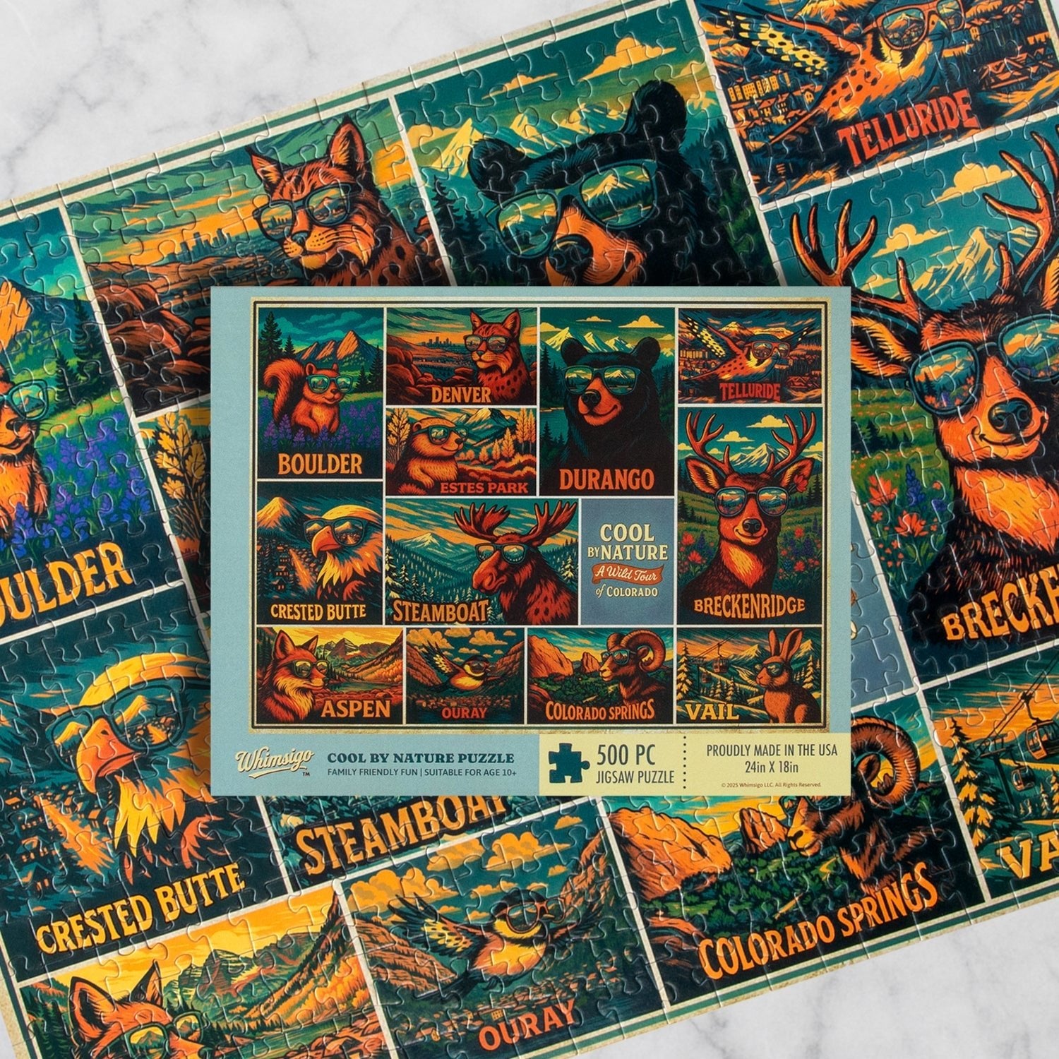 Cool By Nature: A Wild Tour of Colorado Puzzle - Create Marketplace
