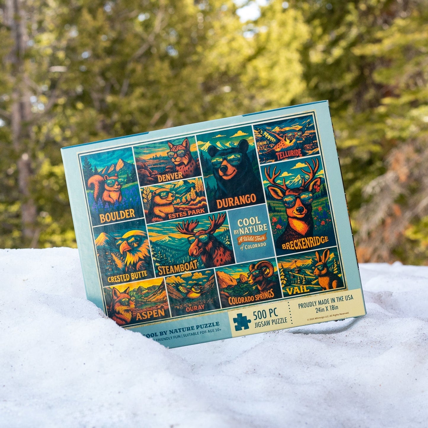 Cool By Nature: A Wild Tour of Colorado Puzzle - Create Marketplace