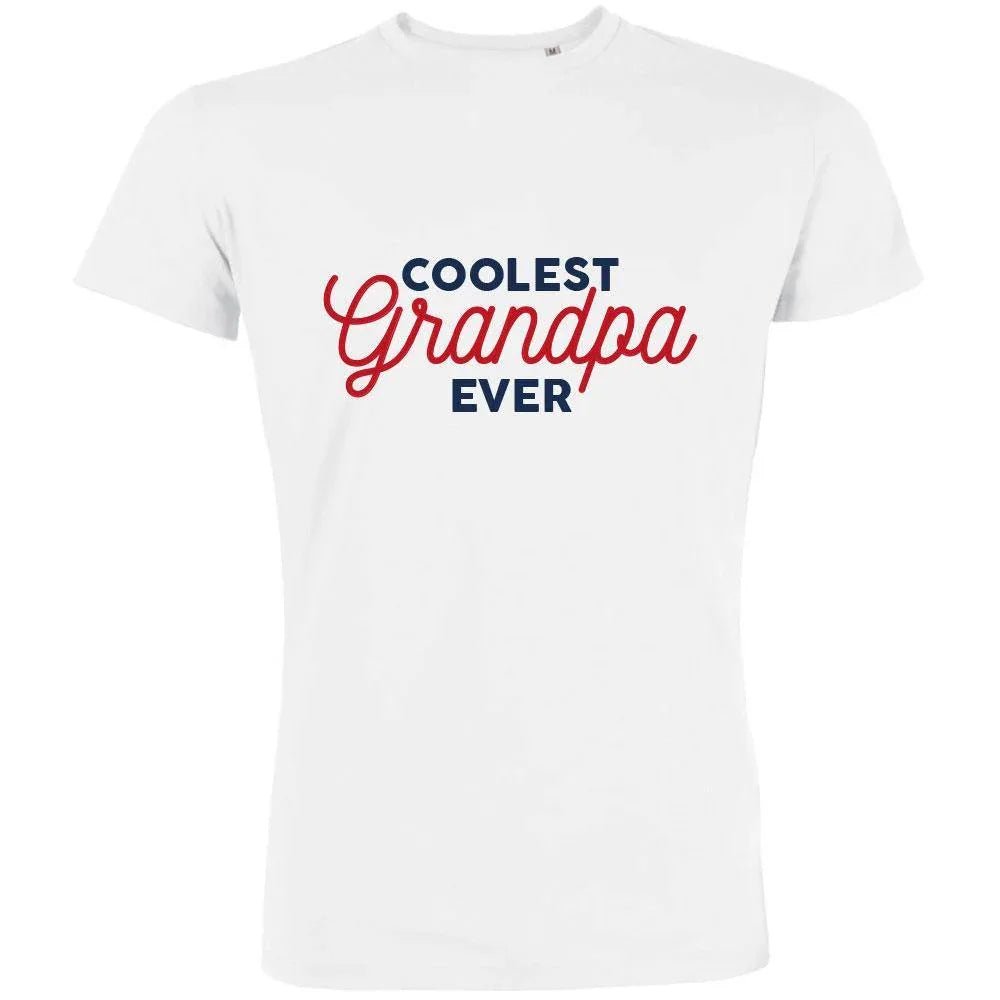 Coolest Grandpa Ever Men's Organic Tee - Create Marketplace