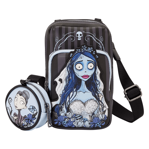 Corpse Bride Emily Crossbody Sling Bag with Coin Purse - Create Marketplace