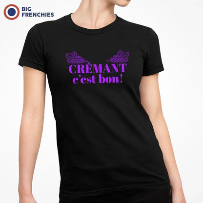 Crèment C'est Bon! Women's Organic Cotton Tee - Create Marketplace
