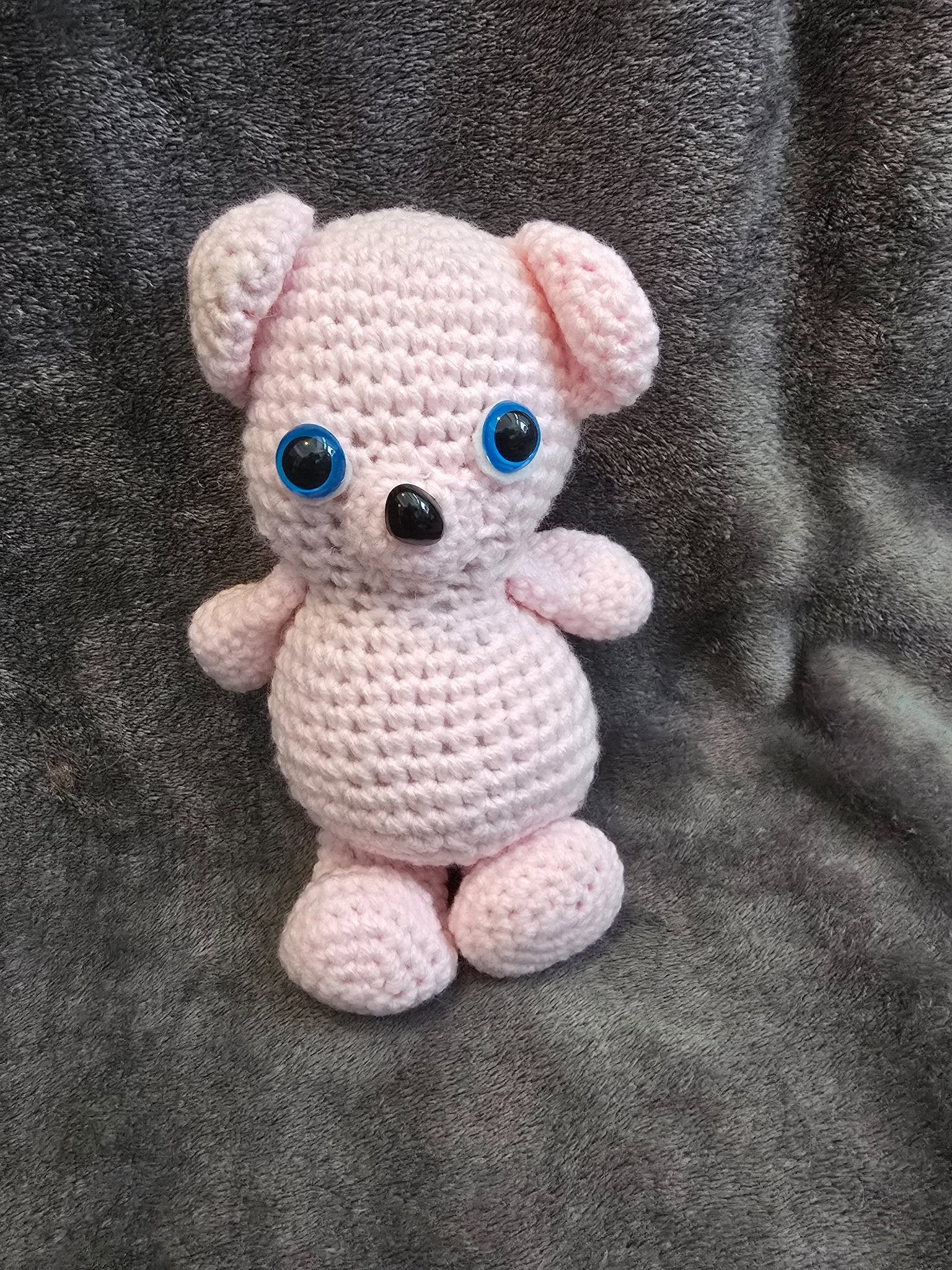 Crochet bear *Pink* - Create Marketplace