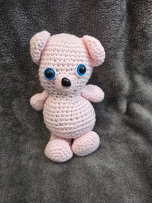 Crochet bear *Pink* - Create Marketplace