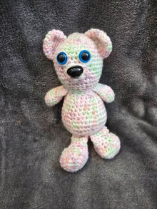 Crochet bear *Pink/Green* - Create Marketplace