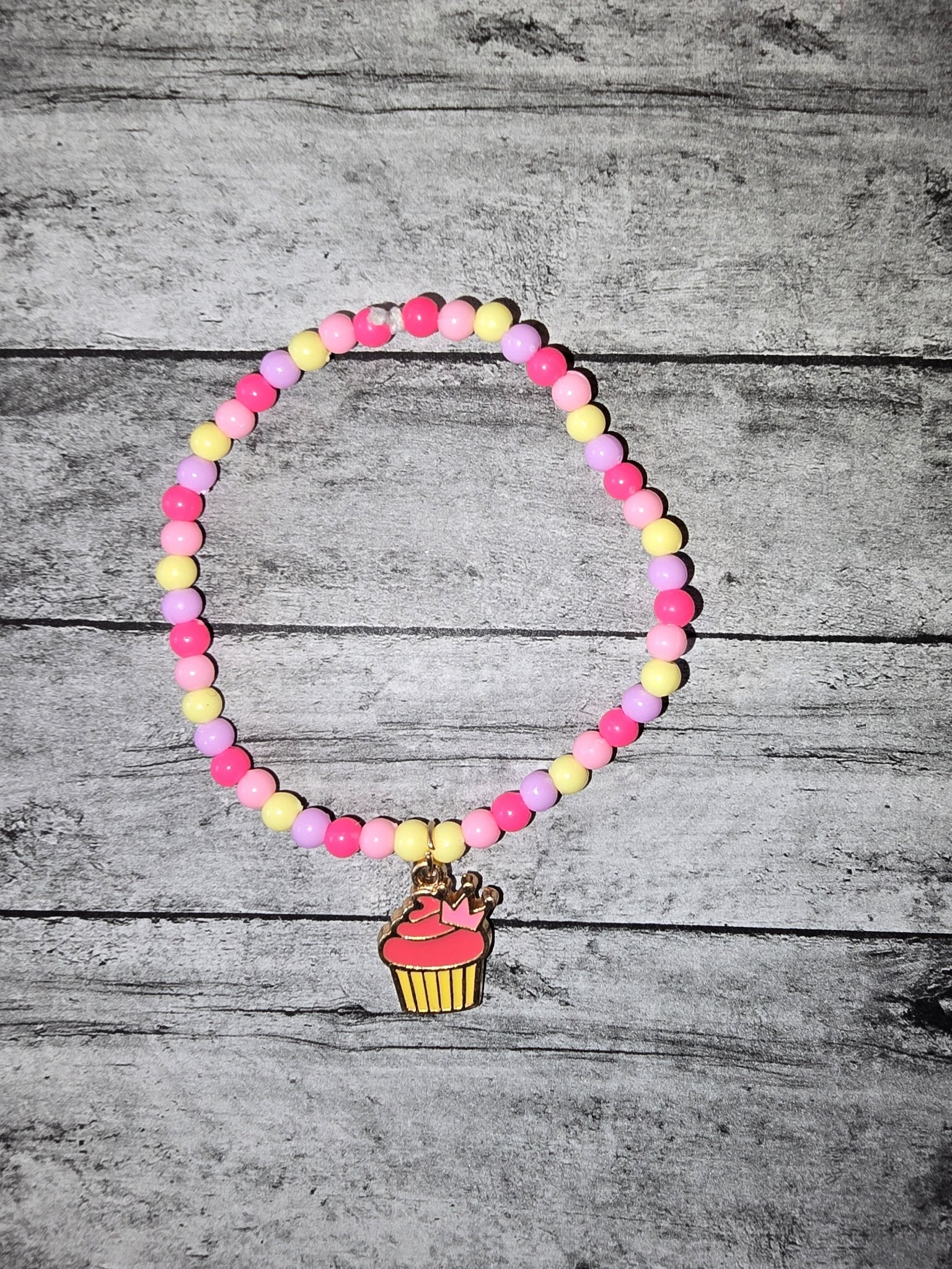 Cupcake Bracelet - made by kid Sam - Create Marketplace