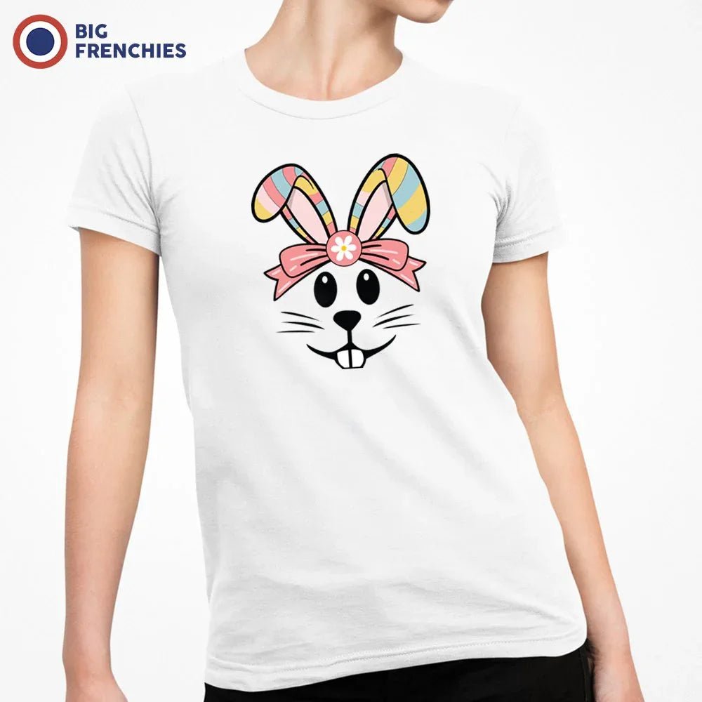 Cute Bunny Women's Organic Cotton Tee - Create Marketplace