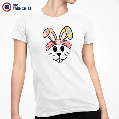 Cute Bunny Women's Organic Cotton Tee - Create Marketplace