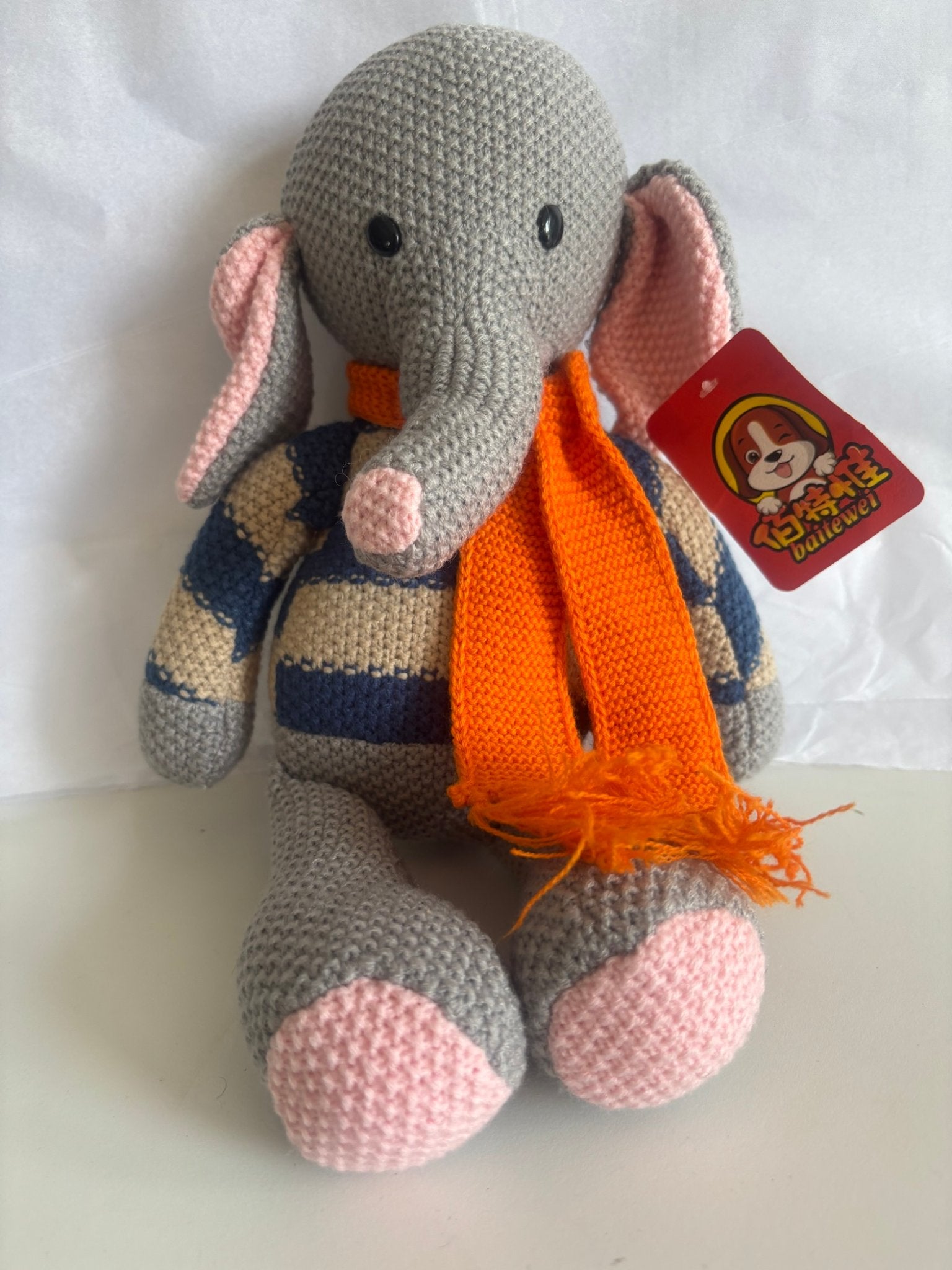 Cute crochet elephant - Create Marketplace