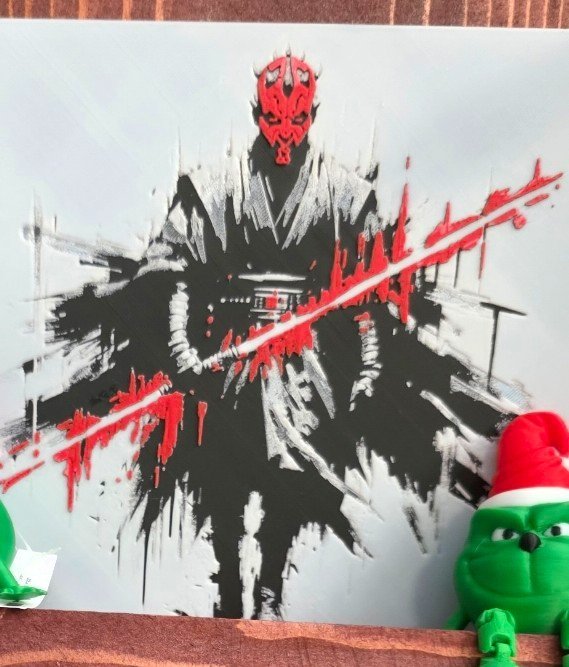 Darth Maul 3d Wall art - Create Marketplace