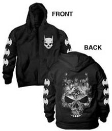 DC Comics Batman Skull Hoodie - Create Marketplace