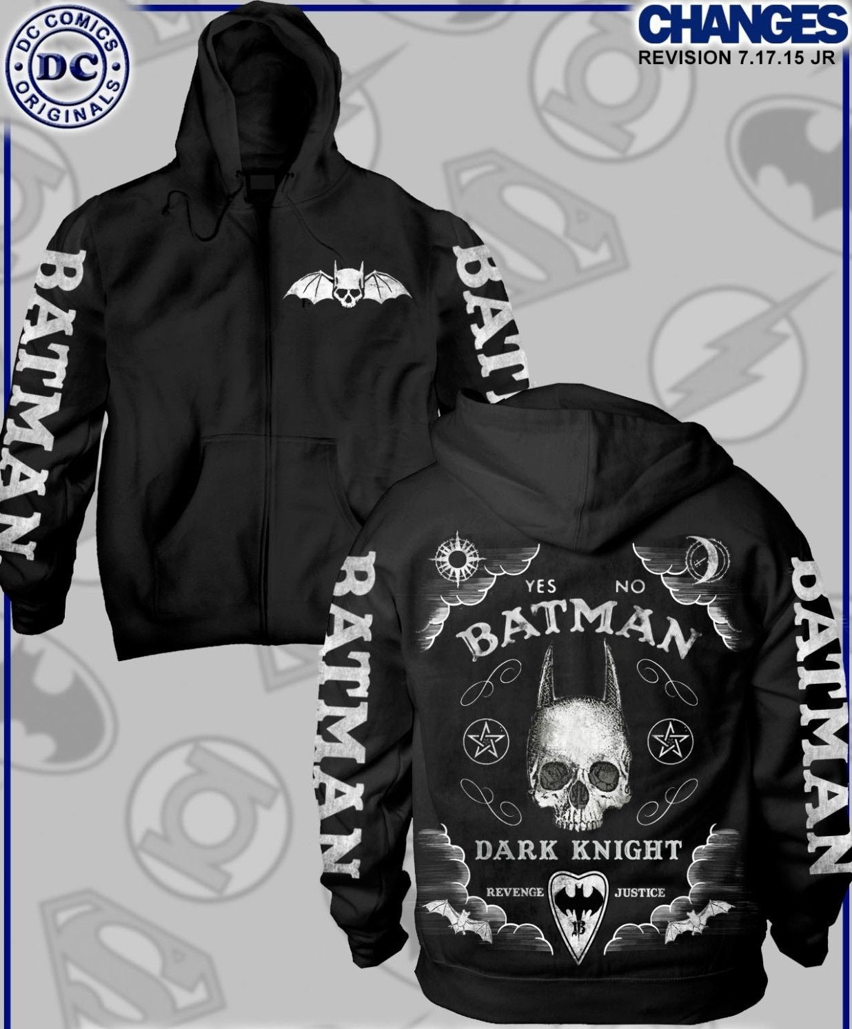 DC Comics Batman Spirit Board Hoodie - Create Marketplace