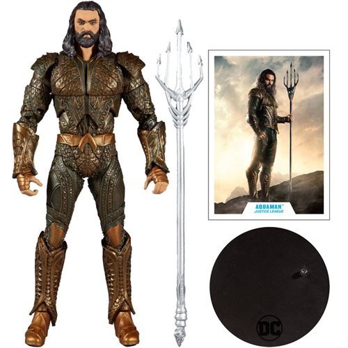 DC Comics Zack Snyder Justice League Aquaman 7" Action Figure - Create Marketplace