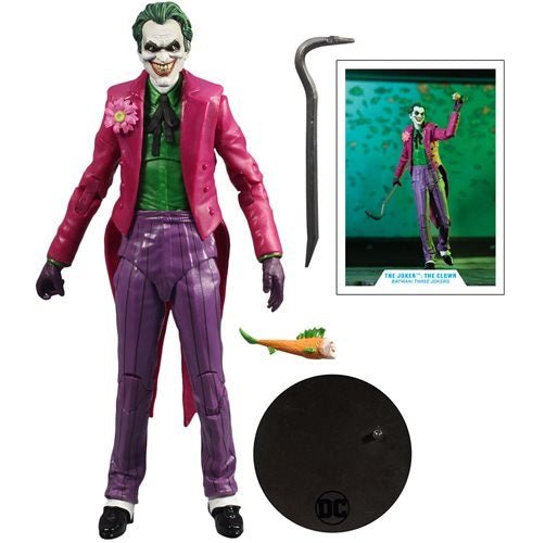 DC Multiverse Batman: Three Jokers Wave 1 The Joker: The Clown 7" Scale Action Figure - Create Marketplace
