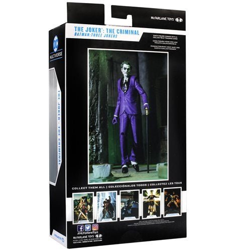 DC Multiverse Batman: Three Jokers Wave 1 The Joker: The Criminal 7" Scale Action Figure - Create Marketplace