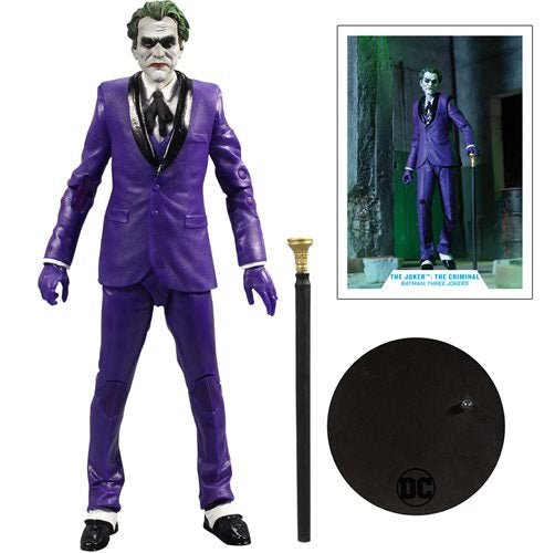 DC Multiverse Batman: Three Jokers Wave 1 The Joker: The Criminal 7" Scale Action Figure - Create Marketplace