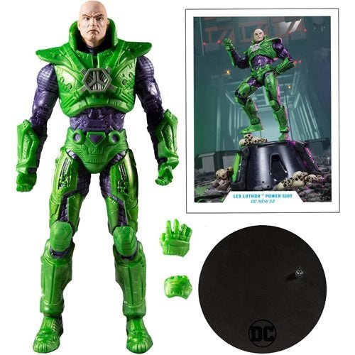 DC Multiverse Lex Luthor Green Power Suit DC New 52 - 7" Scale Action Figure - Create Marketplace