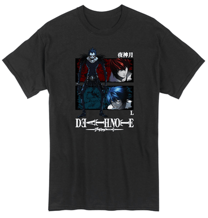 Death Note - Ryuk, Light & L T-Shirt - Create Marketplace