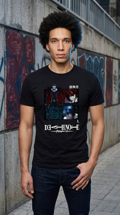 Death Note - Ryuk, Light & L T-Shirt - Create Marketplace