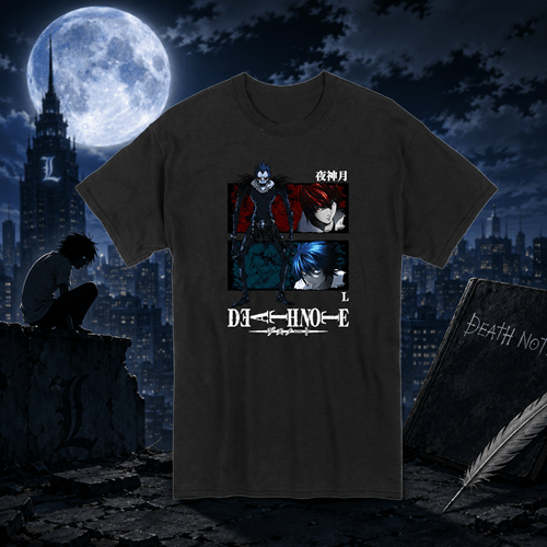 Death Note - Ryuk, Light & L T-Shirt - Create Marketplace
