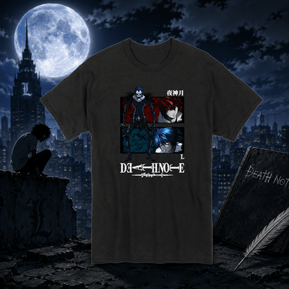 Death Note - Ryuk, Light & L T-Shirt - Create Marketplace