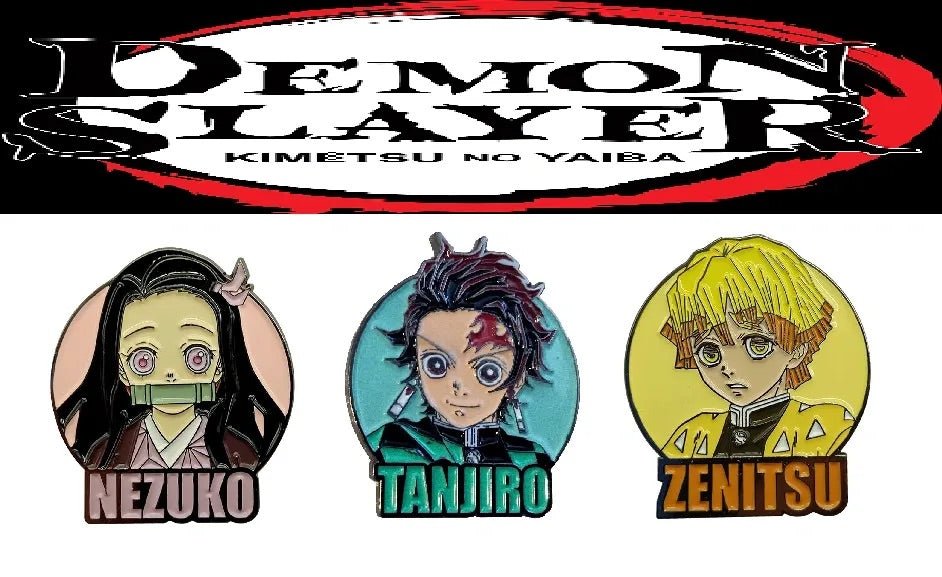 Demon Slayer Enamel Pins - Create Marketplace