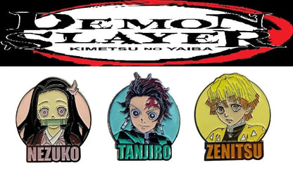 Demon Slayer Enamel Pins - Create Marketplace