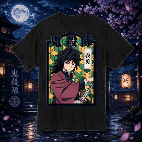 Demon Slayer - Giyu Tomioka T-Shirt - Create Marketplace