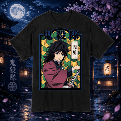 Demon Slayer - Giyu Tomioka T-Shirt - Create Marketplace