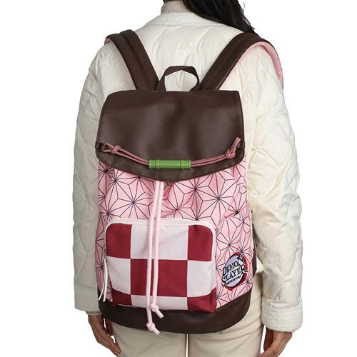 Demon Slayer Nezuko All-Over Print Slouch Backpack - Create Marketplace