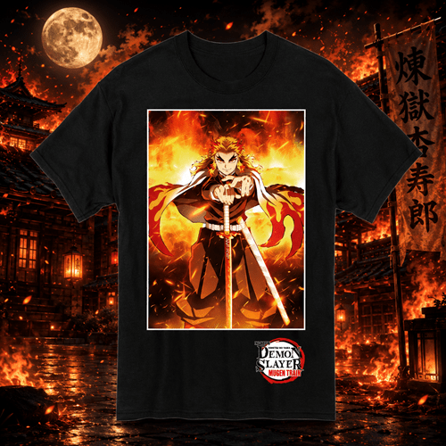 Demon Slayer The Movie - Senjuro Rengoku T-Shirt - Create Marketplace