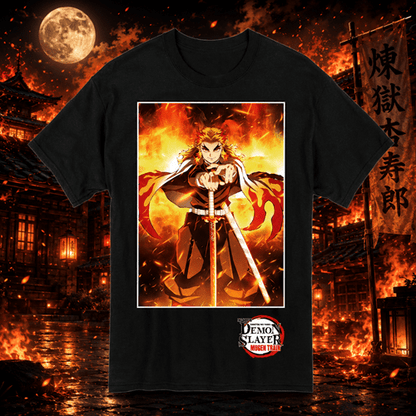 Demon Slayer The Movie - Senjuro Rengoku T-Shirt - Create Marketplace