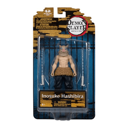 Demon Slayer Wave 4 Inosuke Hashibira Season 2 5-Inch Scale Action Figure - Create Marketplace